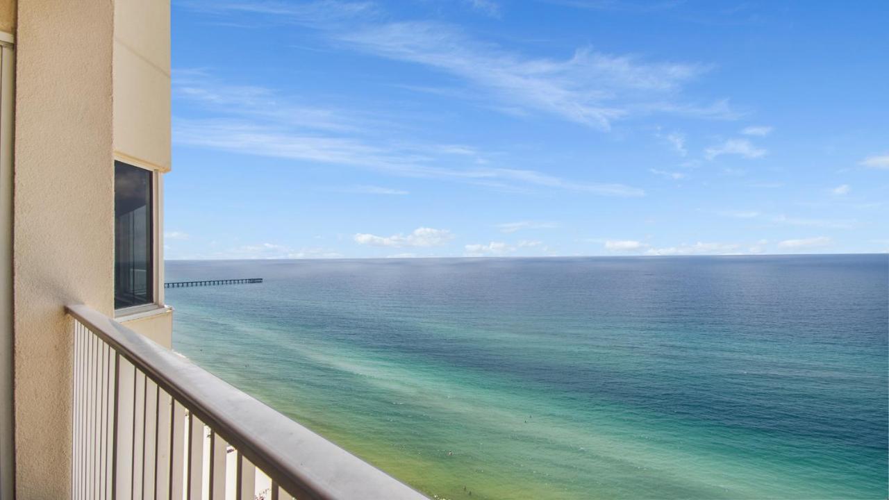Beachfront Spacious Renovated Condo - Pools, Hot Hub, Spa - Walk To Pier Park In Pcb Panama City Beach Exteriör bild