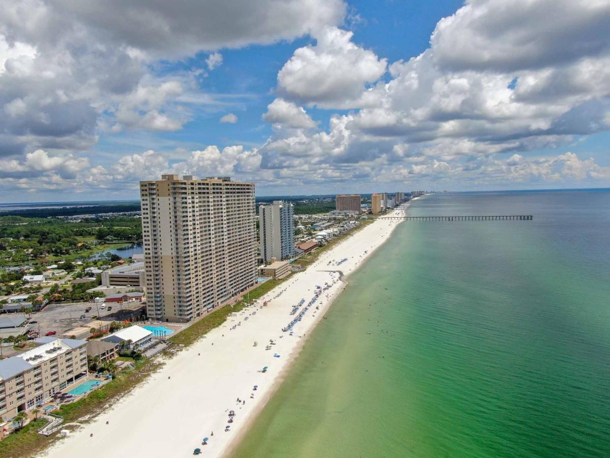 Beachfront Spacious Renovated Condo - Pools, Hot Hub, Spa - Walk To Pier Park In Pcb Panama City Beach Exteriör bild
