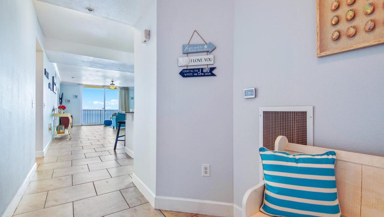 Beachfront Spacious Renovated Condo - Pools, Hot Hub, Spa - Walk To Pier Park In Pcb Panama City Beach Exteriör bild